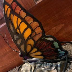 Tiffany Style Butterfly Lamp